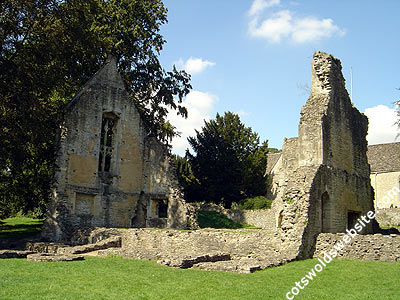 The remains of Minster Lovell Hall