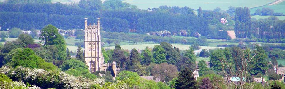 A distant view of Chopping Campden