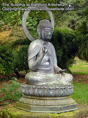 Buddha at Batsford Arboretum