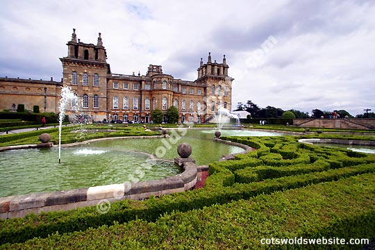 Water Garden at Blenheim Palace