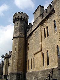 Close-up of Cirencester Barracks on Cecily Hill