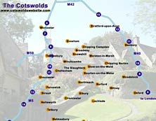 Cotswolds Map